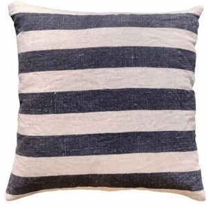 COPY - Sugarboo & Co black strip linen pillow case